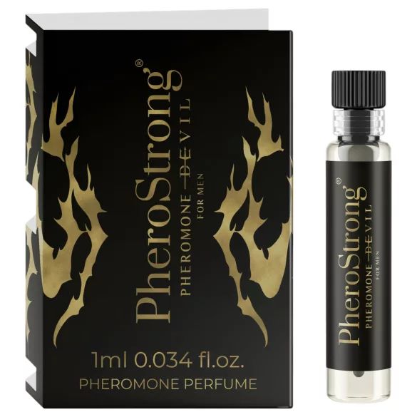 PheroStrong Devil - парфюм с феромони за мъже - 1 мл