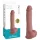 Natural Play - силиконово дилдо 24 см (естествен цвят)