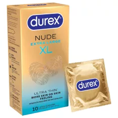   Durex Nude XL - презервативи екстра голям размер (10 бр.)