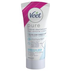   Veet Pure - крем за депилация за крака и тяло - чувствителна кожа 200ml