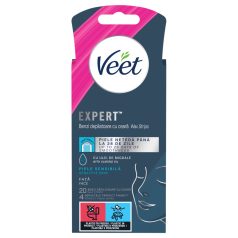   Veet Expert - ленти за депилация - за чувствителна кожа - 20 броя