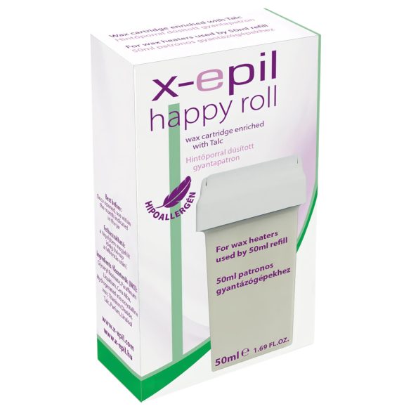 X-Epil Happy Roll - патрон с восък (50 мл) - хипоалергенен