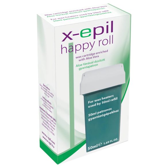 X-Epil Happy Roll - патрон с восък (50 мл) - алое вера