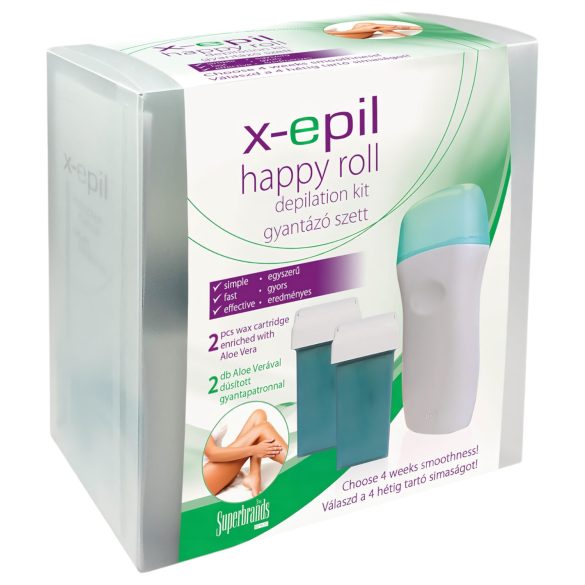 X-Epil Happy ролка - комплект за кола маска