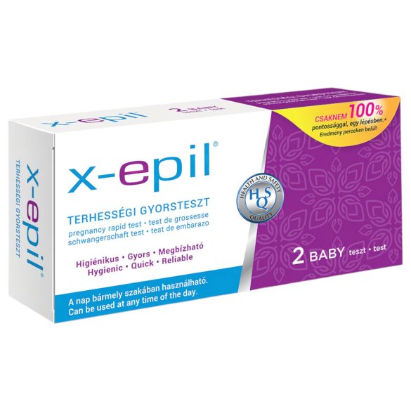 X-Epil - Тест за бременност (2 бр.)