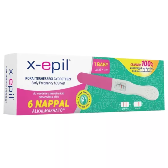 X-Epil - тест за ранна бременност - 1 брой