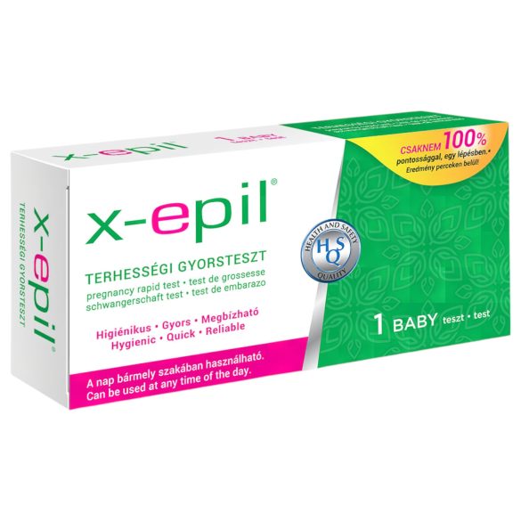 X-Epil - Бърз тест за бременност, лентичка (1 бр.)