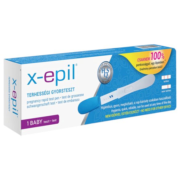 X-Epil - Бърз тест за бременност, тип писалка (1 бр.)