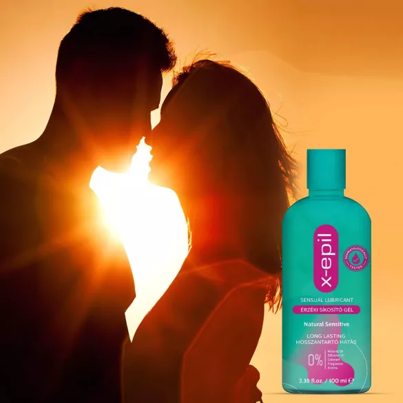 X-Epil Natural Sensitive - лубрикант гел за чувствителна кожа 100ml