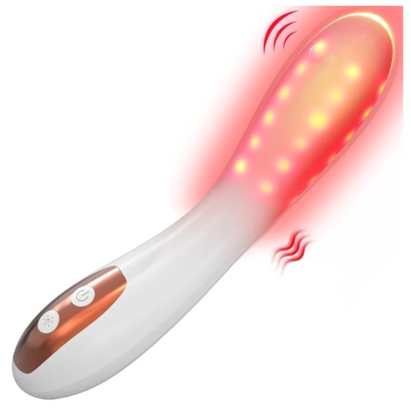 IntiGlow - LED G-точков вибратор за подмладяване (бял)