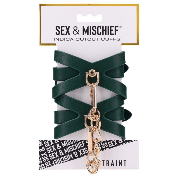 Sportsheets - белезници - зелени