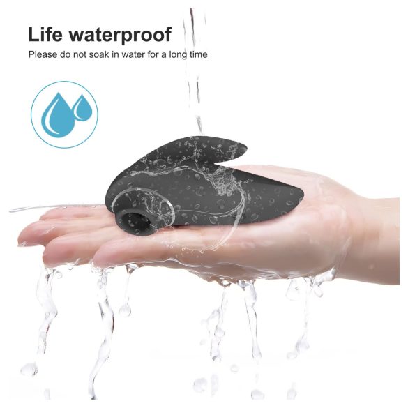 AlvUp - вибратор за клитор с въздушни вълни - черен