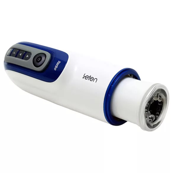 Leten SM390 - мъжки мастурбатор с въздишки и затопляне - бял