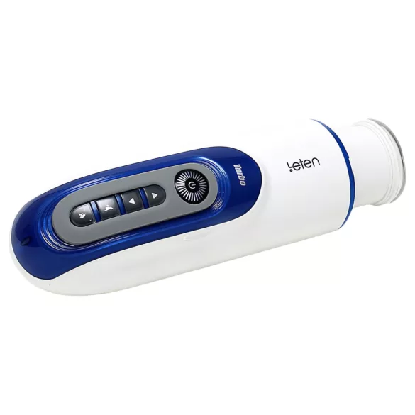 Leten SM390 - мъжки мастурбатор с въздишки и затопляне - бял