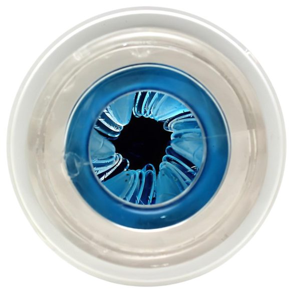 Leten SM370 - стонящ, въртящ се мастурбатор (бял)