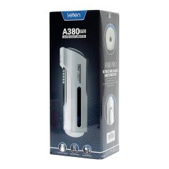   LETEN A380 PRO - мъжки мастурбатор с батерия, загряване, движещ се нагоре-надолу