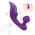 Секс HD Chomper – водоустойчив вибратор за клитор и анал (лилав)