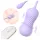 Sex HD Twist Egg - вибриращо яйце с тласкаща функция - лилаво