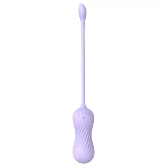 Sex HD Twist Egg - вибриращо яйце с тласкаща функция - лилаво