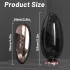 Sex HD Mirror - вибратор с отопляема функция и облизващ ефект - черен