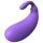 Sex HD - вибриращо яйце патладжан форма - лилаво