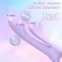 Sex HD Kaethe - вибратор с клиторен стимулатор - лилав