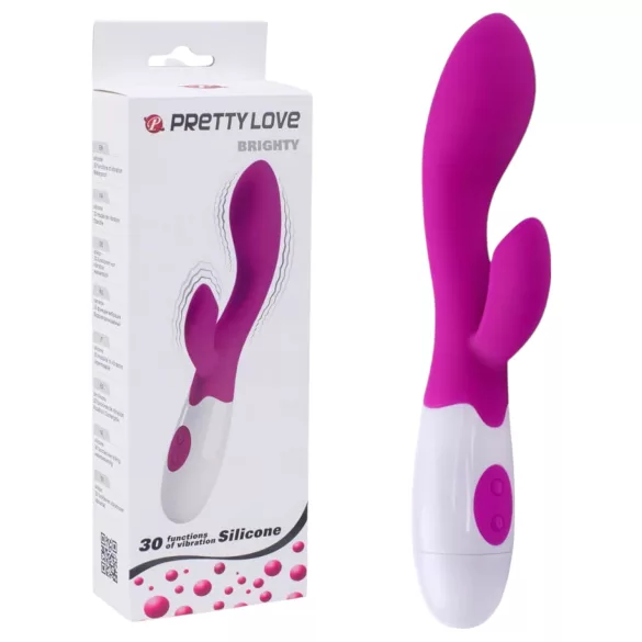Pretty Love Brighty - вибратор за G-точка и клитор - лилав