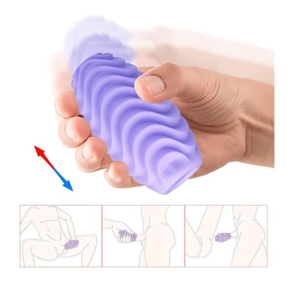 Pretty Love Romantic - мастурбатор яйце - лилав, 1 брой