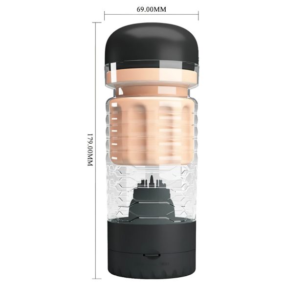 Pretty Love Emily - реалистичен мастурбатор вагина - черен