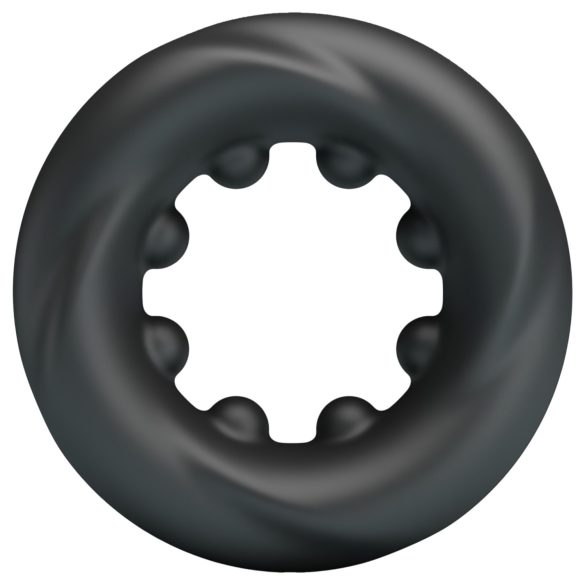 Crazy Bull - вибриращ пръстен за пенис - черен