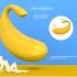Sex HD - Умен вибриращо яйце с форма на банан (жълто)