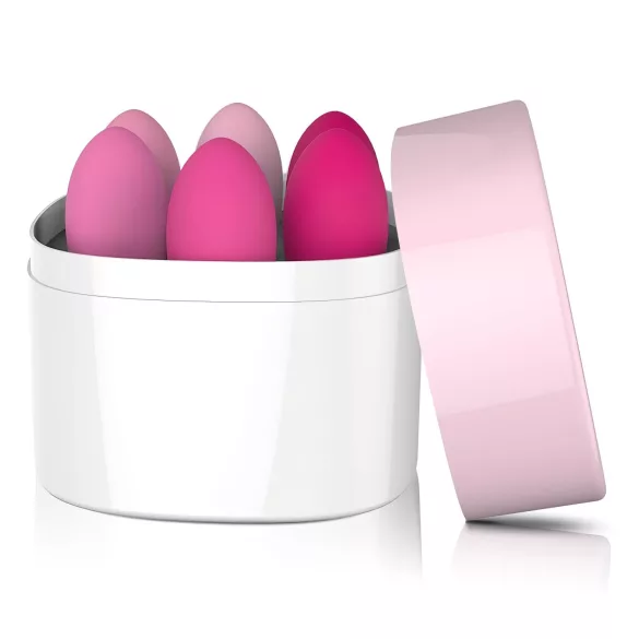 Sex HD Eggs - комплект от 6 кегелови топчета - розови