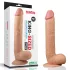 Lovetoy King-Sized - реалистично дилдо с вакуум основа - 25 см натурален