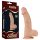 Lovetoy Real Extreme - дилдо с вакуумна основа - 23 см (естествен цвят)