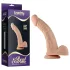 Lovetoy Real Extreme - дилдо за G-точка - 21 см - телесен цвят