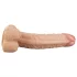 Lovetoy Real Extreme - дилдо за G-точка - 21 см - телесен цвят