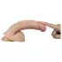 Lovetoy Real Extreme - дилдо за G-точка - 21 см - телесен цвят