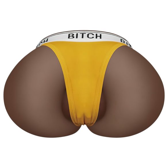 Lovetoy - изкуствена вагина торс с прашки - тъмен натурален цвят