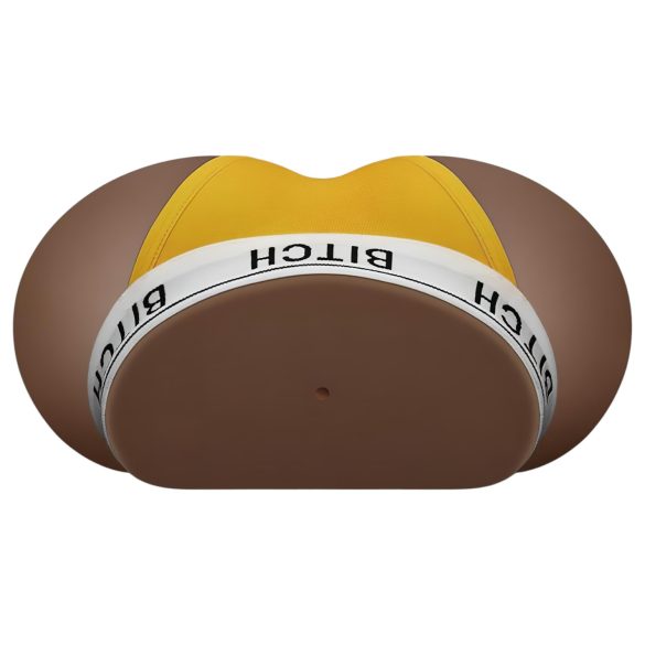 Lovetoy - изкуствена вагина торс с прашки - тъмен натурален цвят