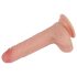 Lovetoy Nature Cock - Двуслоен реалистичен дилдо - 18cm (естествен цвят)