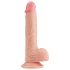 Lovetoy естесвен фалос - реалистично удоволствие с вендуза, 21 см (натурален)