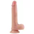 Lovetoy Nature Cock - реалистично дилдо с две слоя - 20см - телесен
