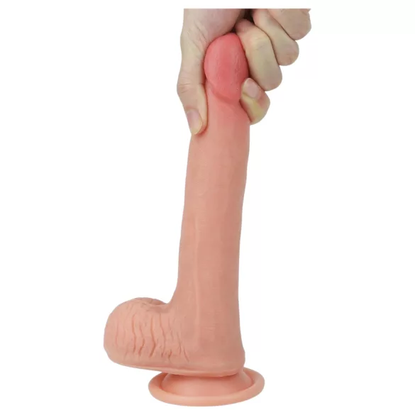 Lovetoy Nature Cock - реалистично дилдо с две слоя - 20см - телесен