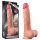 Lovetoy Естествен пенис - двуслоен реалистичен дилдо - 25см (натурален)