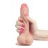 Lovetoy Pлъзгащa кожа - двуслоен - 18см (естествен)