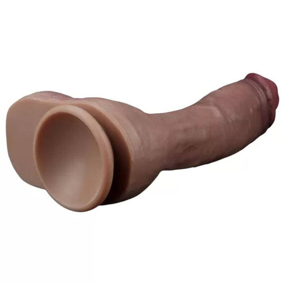 Lovetoy Nature Cock - реалистично дилдо с две текстури - 26см - телесен
