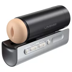   Lovense Solace Pro - мастурбатор за мъже с управление чрез приложение (черен)