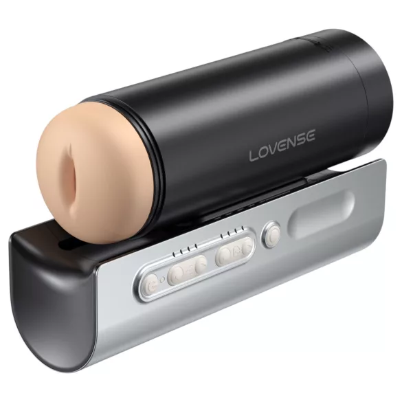 Lovense Solace Pro - мастурбатор за мъже с управление чрез приложение (черен)