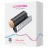 LOVENSE Solace Pro - умен мастурбатор с движещи се удари (черен)