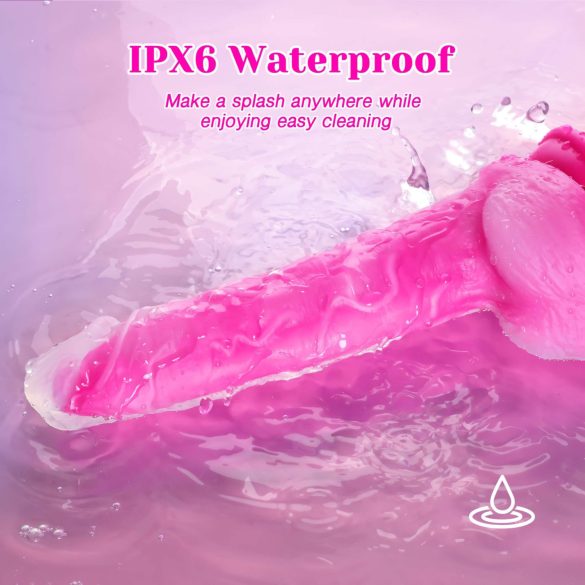 Tracy's Dog Jelivoy-Mid - реалистичен вибратор - 20см - розов